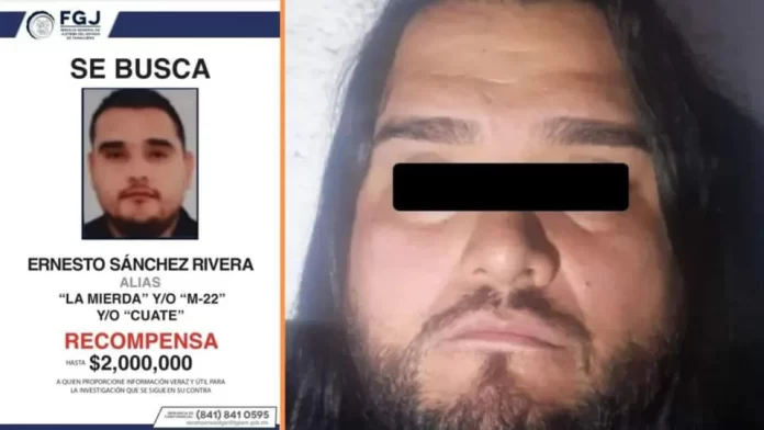 Ernesto Sánchez Rivera es identificado como líder del grupo criminal “Los Metros”, y representaba un objetivo prioritario para Estados Unidos y México