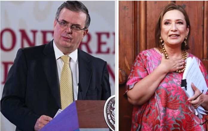 El INE ordenó a Marcelo Ebrard retirar videos de su libro y propaganda que involucra menores, como lo hizo con Xóchitl Galvez sobre sus videos.