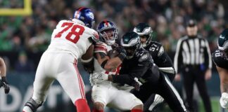 Eagles regresan a la senda de la victoria ante los GiantsCon la victoria ante su rival divisional, Philadelphia se acerca a la conquista de su división.
