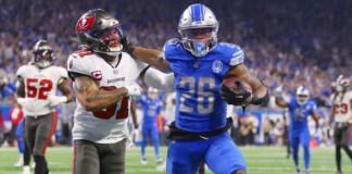 Los Detroit Lions mantuvieron su temporada de libro de cuentos de hadas y avanzaron a su primer Juego de Campeonato de la NFC desde 1991