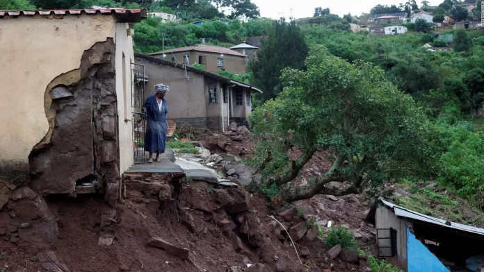 inundaciones en Durban.