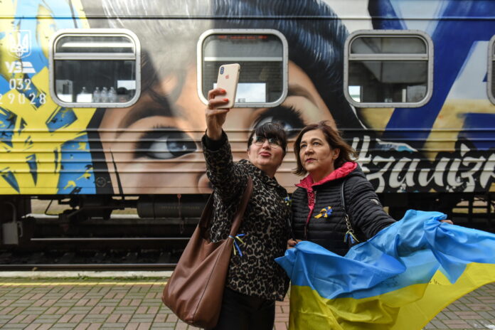 First passenger train arrives in Kherson from Kyiv since the start of Russia's invasion of Ukraine