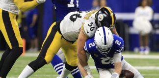 Con ayuda de unos imprecisos Colts, Steelers se aferran a un deslucido triunfo de "MNF"