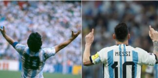 Con un Diego dominante en la década del 80, campeón en México, idolatrado en el mundo y con el mote de “mejor de la historia” sobre sus hombros, y un Lionel que lleva casi 20 años en la cima del planeta fútbol, la Selección Argentina vuelve a estar a las puertas de un título que cerraría la carrera albiceleste del rosarino con el broche dorado y la única estrella que le falta.