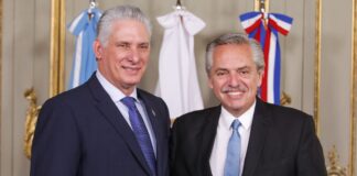 Los presidentes de Argentina y Cuba se reunieron un día después de la VII Cumbre de la Comunidad de Estados Latinoamericanos y Caribeños (Celac).