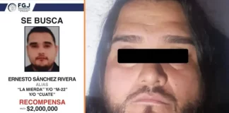 Ernesto Sánchez Rivera es identificado como líder del grupo criminal “Los Metros”, y representaba un objetivo prioritario para Estados Unidos y México