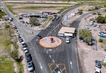 Entrega gobernadora obras de infraestructura en Julimes