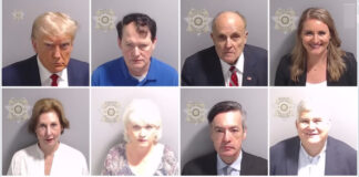 El procesamiento del condado de Fulton es el cuarto caso penal contra Donald Trump desde marzo, y su fichaje incluía huellas y una fotografía policial.