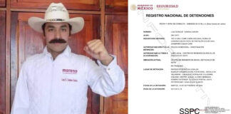 Luis Enrique Cadena García, alcalde de Nopala, Hidalgo, fue aprehendido por presuntamente el desvío de 71 millones de pesos.