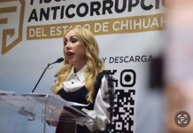 Presenta Brenda Ríos denuncia contra la red de corrupción del Cártel Inmobiliario