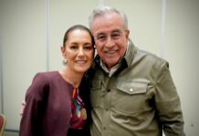 Otorga Sheinbaum seguridad “especial” a Rocha Moya como medida estánda ante algún riesgo de seguridad
