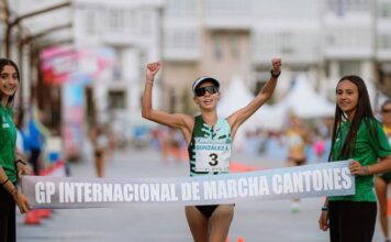 Alegna González impone su ley en La Coruña: Doblete de oro para la marcha mexicana