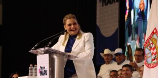 Acusa Maru Campos a Morena de consolidar un «narcogobierno» subordinado al crimen organizado