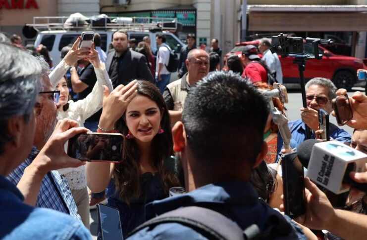 Acusa Andrea Chávez a Maru Campos de encabezar “ofensiva mediática” ante el avance de Morena en Chihuahua