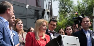 Arremete Maru Campos contra el Gobierno Federal y desde la FGR denuncia «totalitarismo» y persecución política