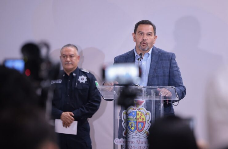 Presenta Cruz Pérez Cuéllar avances estratégicos en seguridad y desarme en Ciudad Juárez