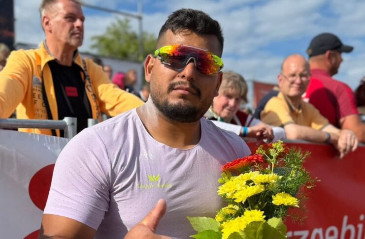 Gana Uziel Muñoz la plata en Alemania