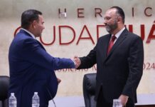 Cruz Pérez Cuéllar se separa de la alcaldía de Ciudad Juárez tras casi cinco años de gestión para contender por la gobernatura