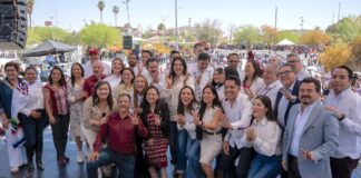 Reafirma Andrea Chávez su lealtad a la 4T