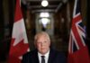 Ontario amenaza con cortar exportaciones eléctricas a EE.UU. en respuesta a la guerra comercial con Trump