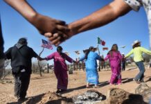 Avanza muro de Trump en reserva Tohono O’odham entre incursiones, violación a códigos tribales y agravio a sitios sagrados