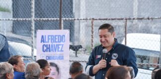 Vamos juntos a defender a Chihuahua: Alfredo Chávez en Colonia Popular