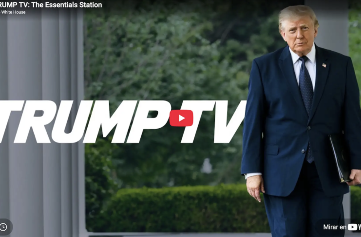 La Casa Blanca lanza “Trump TV” en medio de un ríspido conflicto y veto a medios de comunicación