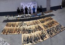 Decomisan histórico cargamento de 210 armas provenientes de Texas en Nuevo León