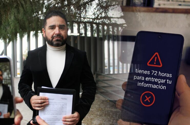 «Combaten la extorsión extorsionando»: Francisco Sánchez arremete contra el registro de celulares y anuncia ruta jurídica de resistencia