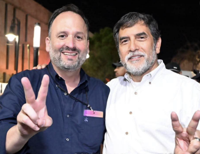 Santiago de la Peña y Cesar Komaba