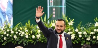 Exige Arturo Medina carreteras dignas y apoyos al campo durante su Segundo Informe en Guachochi