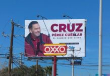 ¡Investigación a fondo! IEE audita red de espectaculares de Cruz Pérez Cuéllar por presunta promoción ilegal